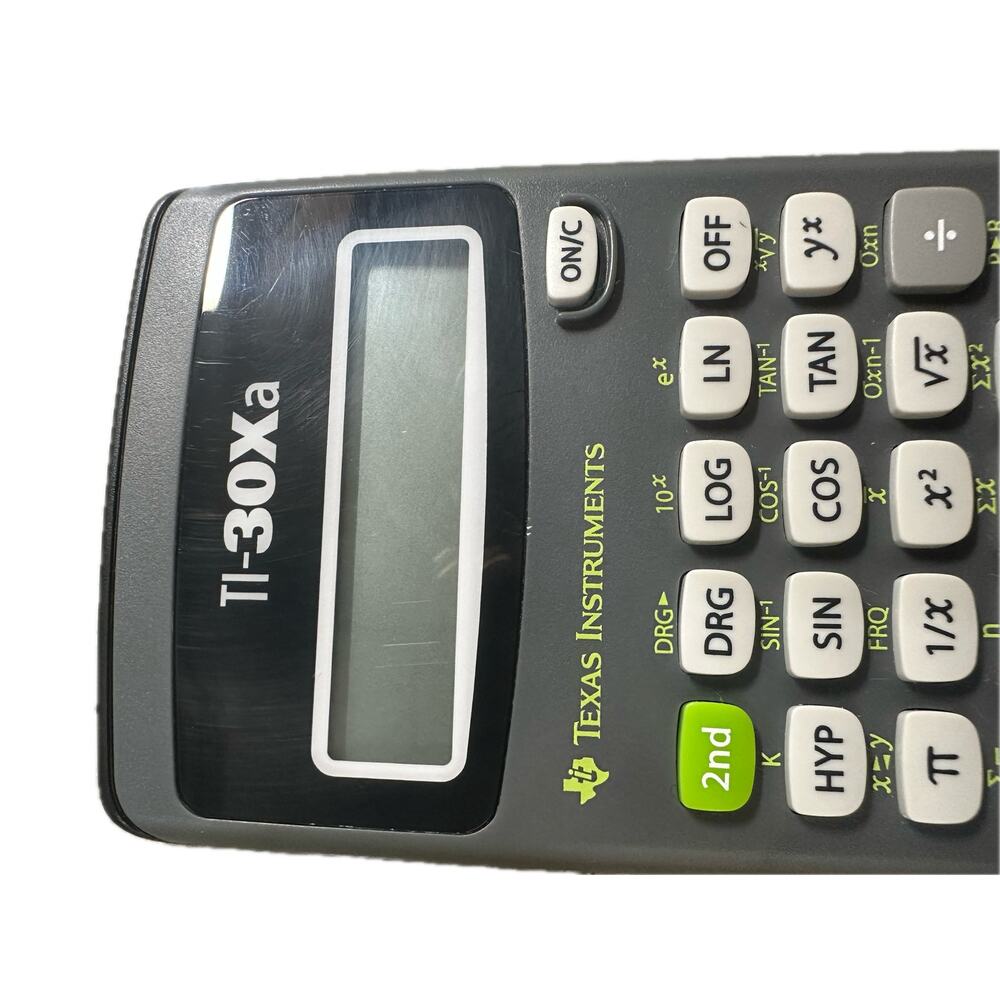 Texas Instruments TI-30Xa Scientific Calculator Tested Working Student Math - Picture 4 of 5